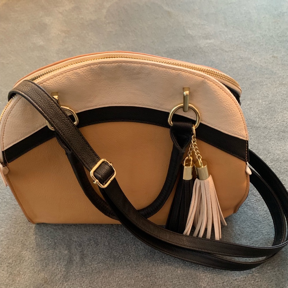 Fall toned large purse